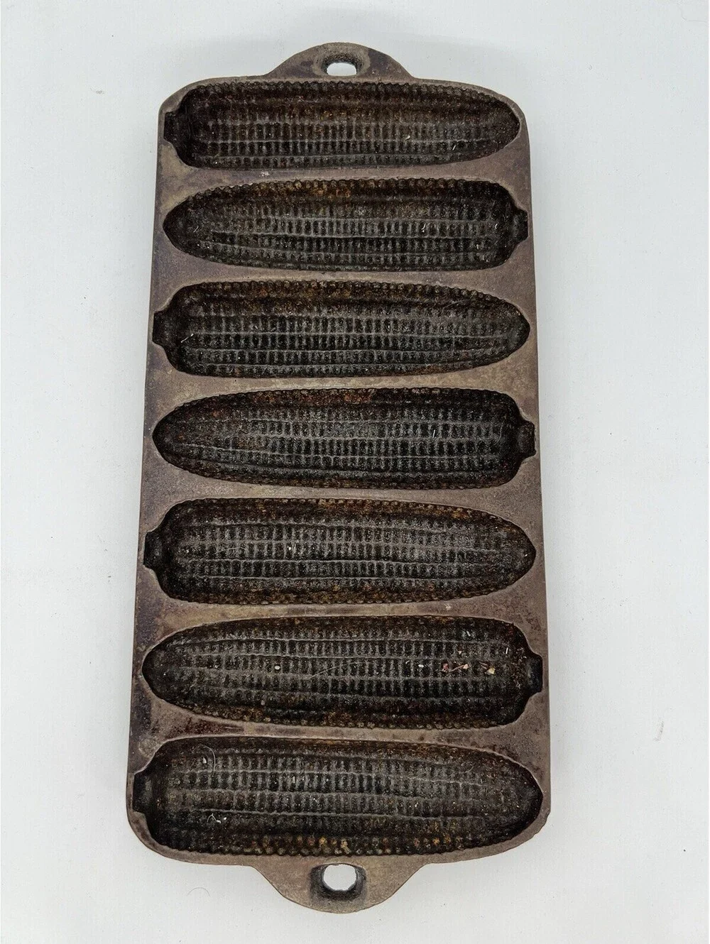 Wagner Ware Cast Iron Corn Stick Cornbread Muffin Pan 7 Sticks Lot of 2