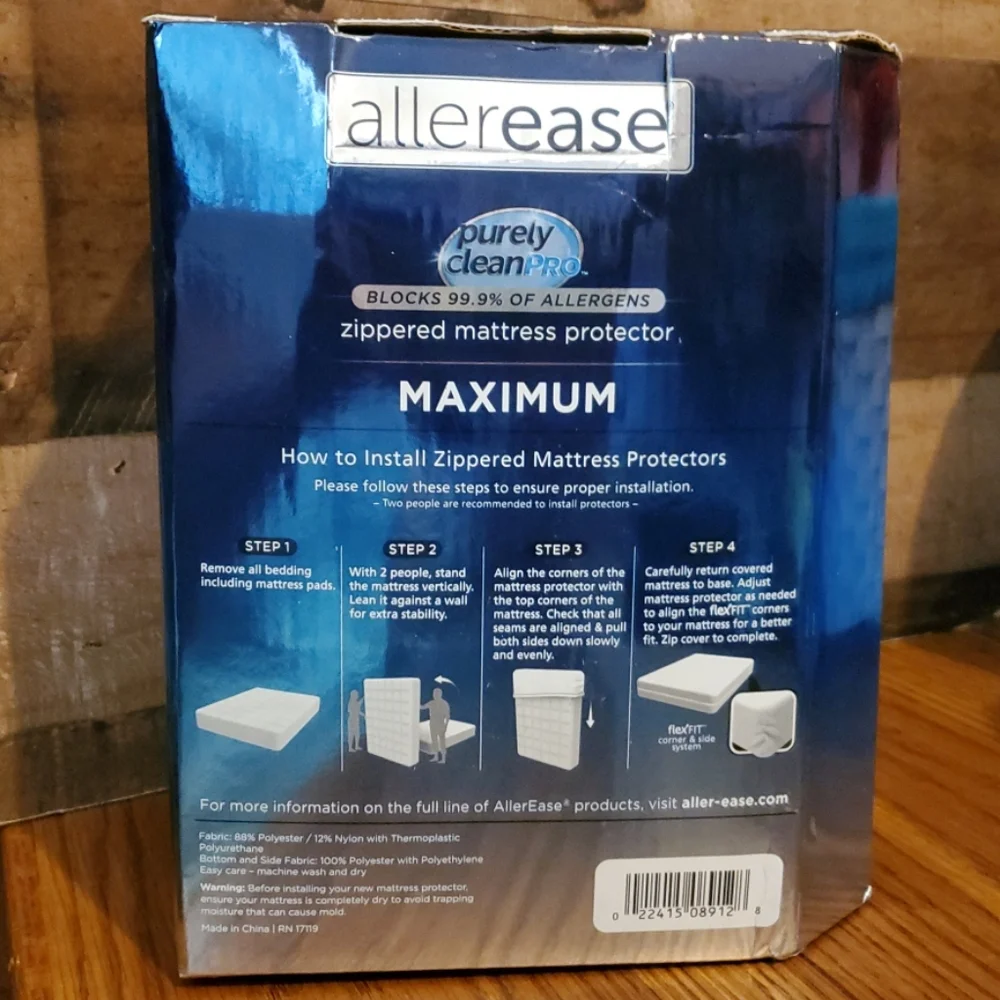 Allerease waterproof mattress