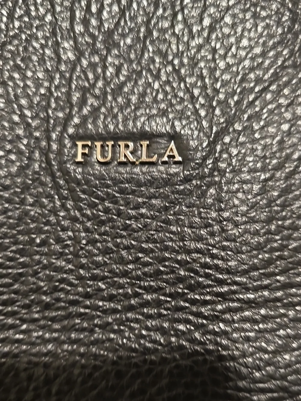 Furla satchel textured