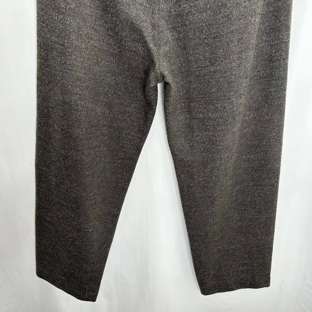 Banana Republic brown herringbone