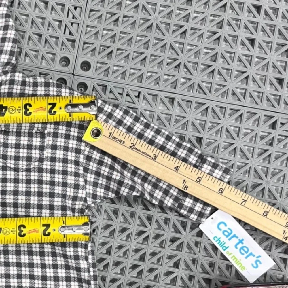 Carters Child of Mine elastic gingham essentials