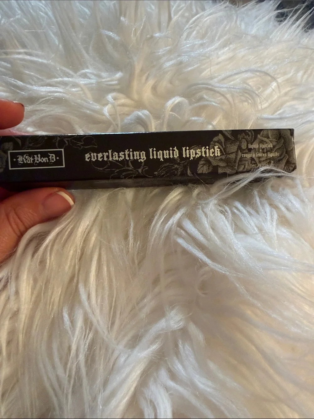 Kat Von D Everlasting Liquid Lipstick - Black and Silver Box