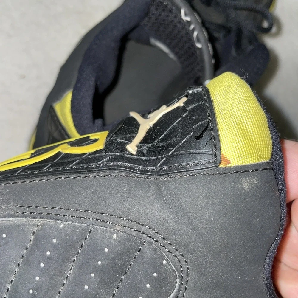 Nike Air Jordan 14 Retro Thunder 2014 487471-070 Last Shot‎ Size 17