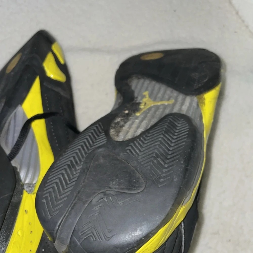 Nike Air Jordan 14 Retro Thunder 2014 487471-070 Last Shot‎ Size 17