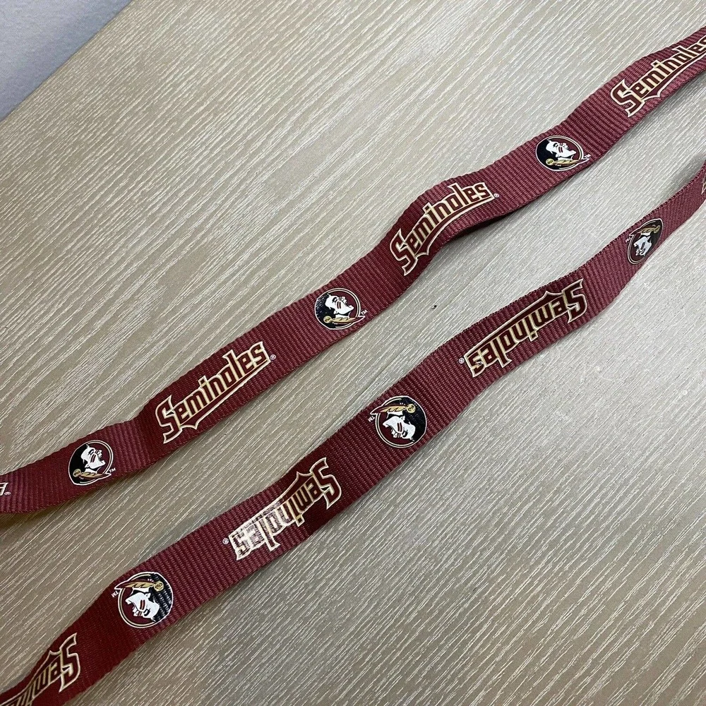 Florida State Seminoles FSU Noles Officially Licensed NCAA Lanyard Keychains NWT