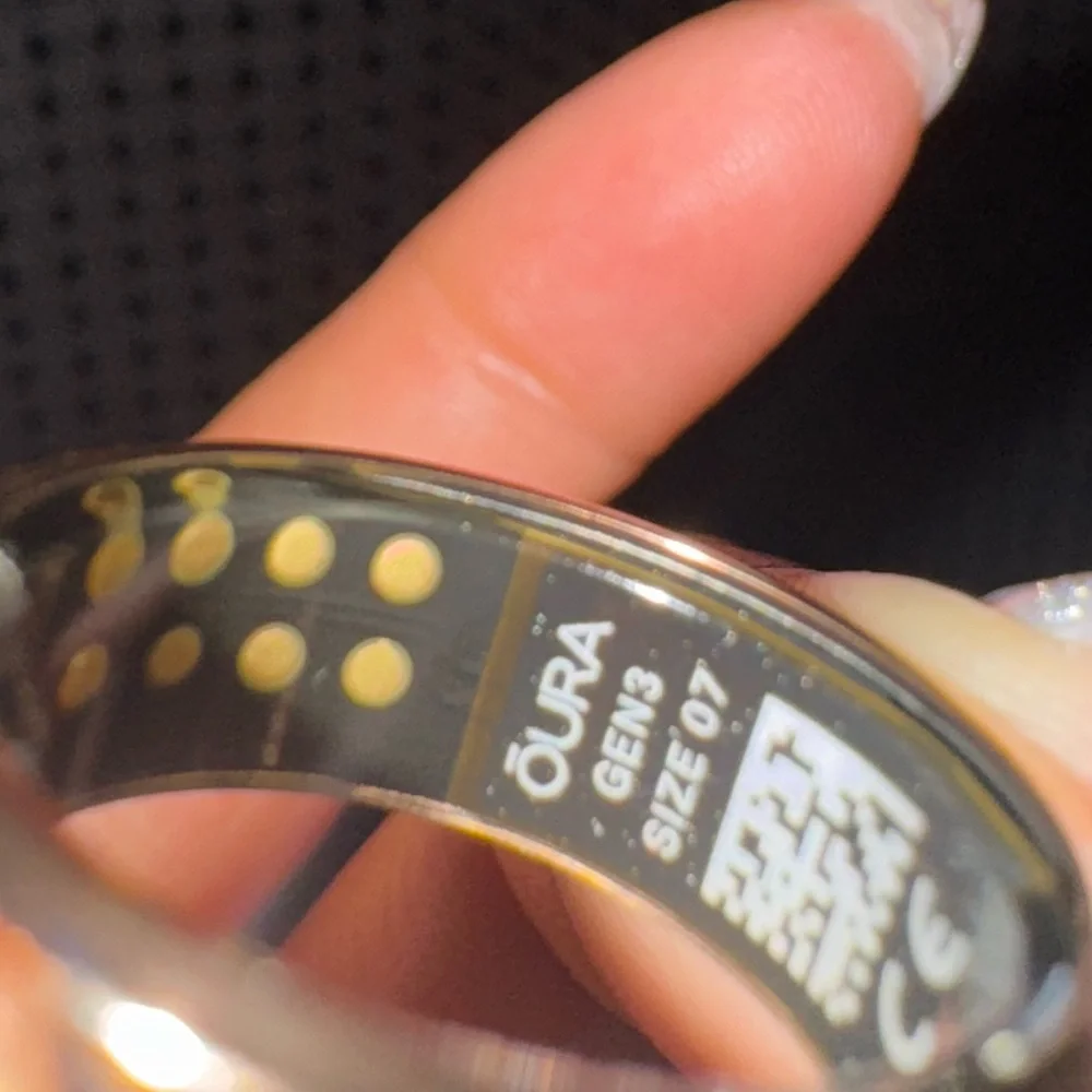 OURA ring- 3rd gen ROSE GOLD