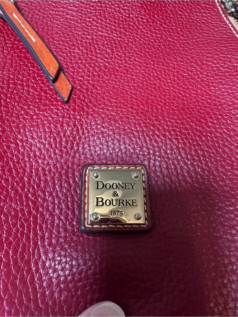 Dooney & Bourke rich burgundy