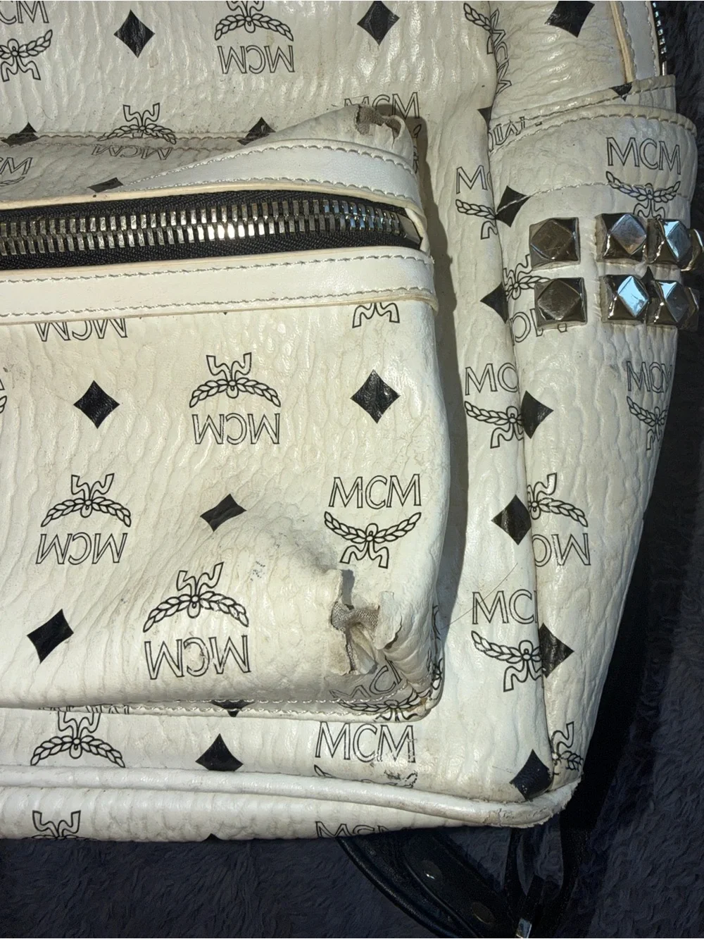 MCM designer backpack