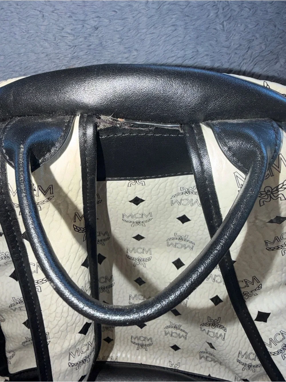 MCM designer backpack