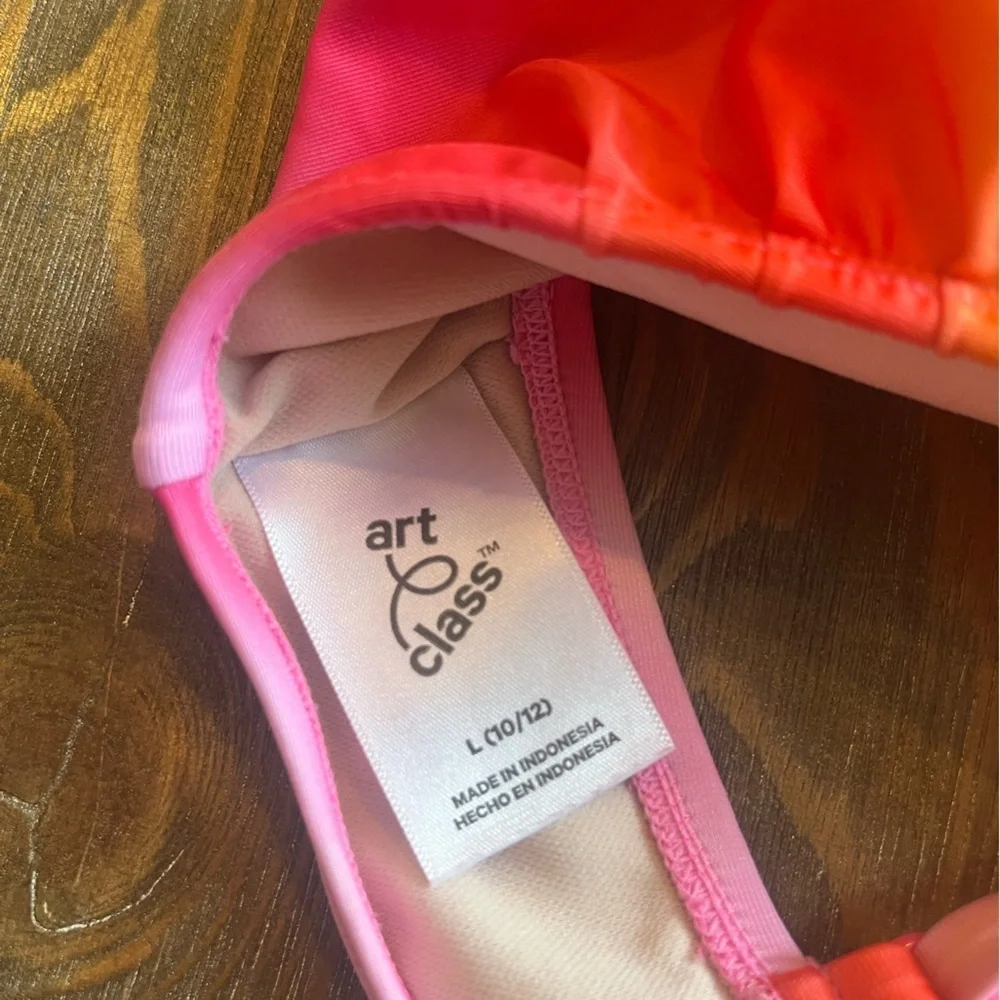 art class bright bikini