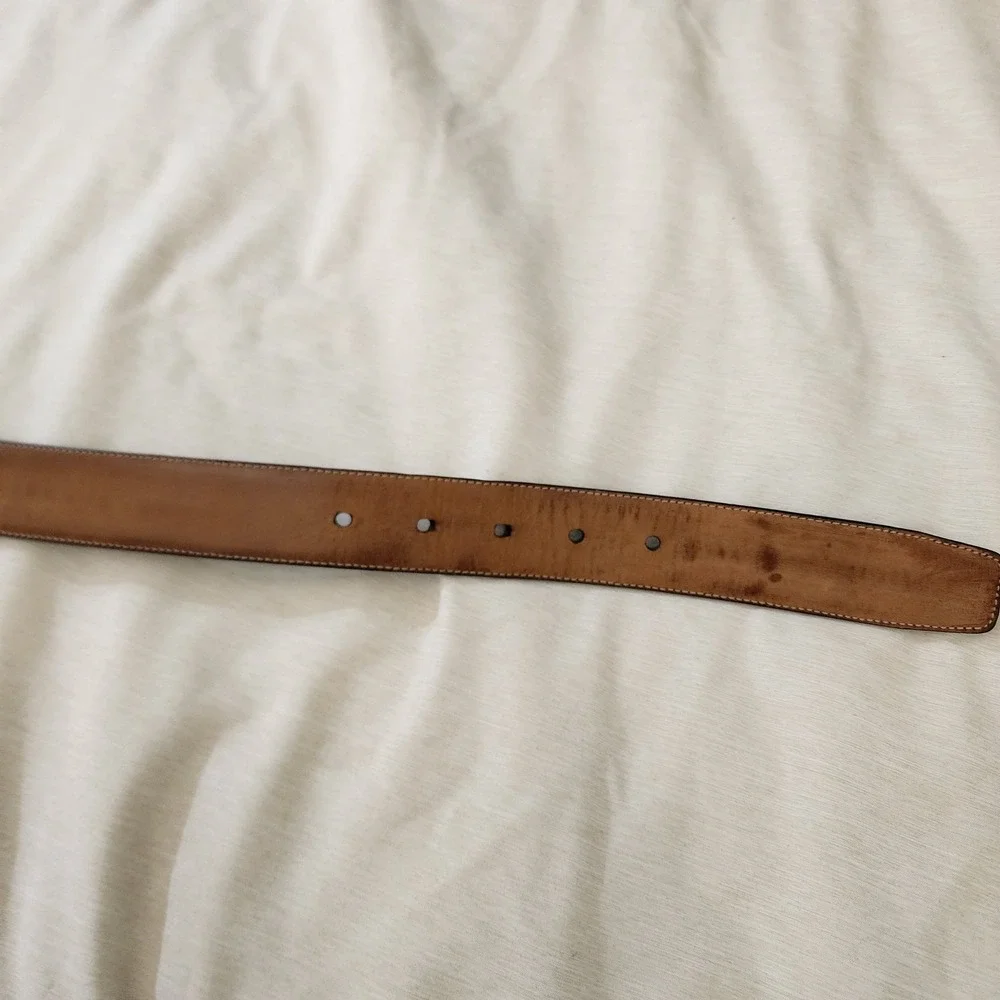 Mezlan leather belt