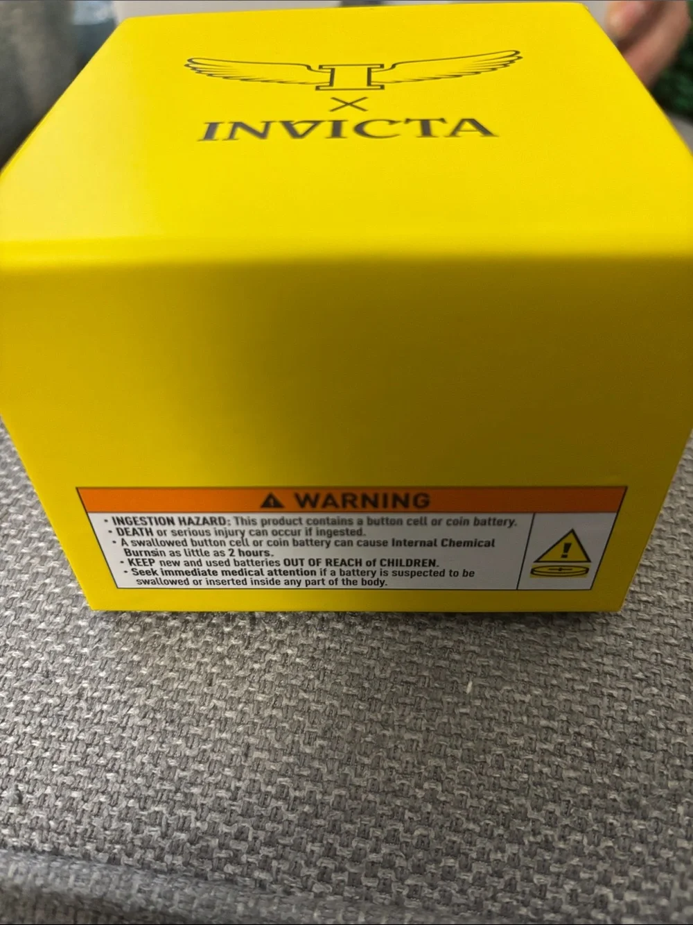 Invicta watch featuring