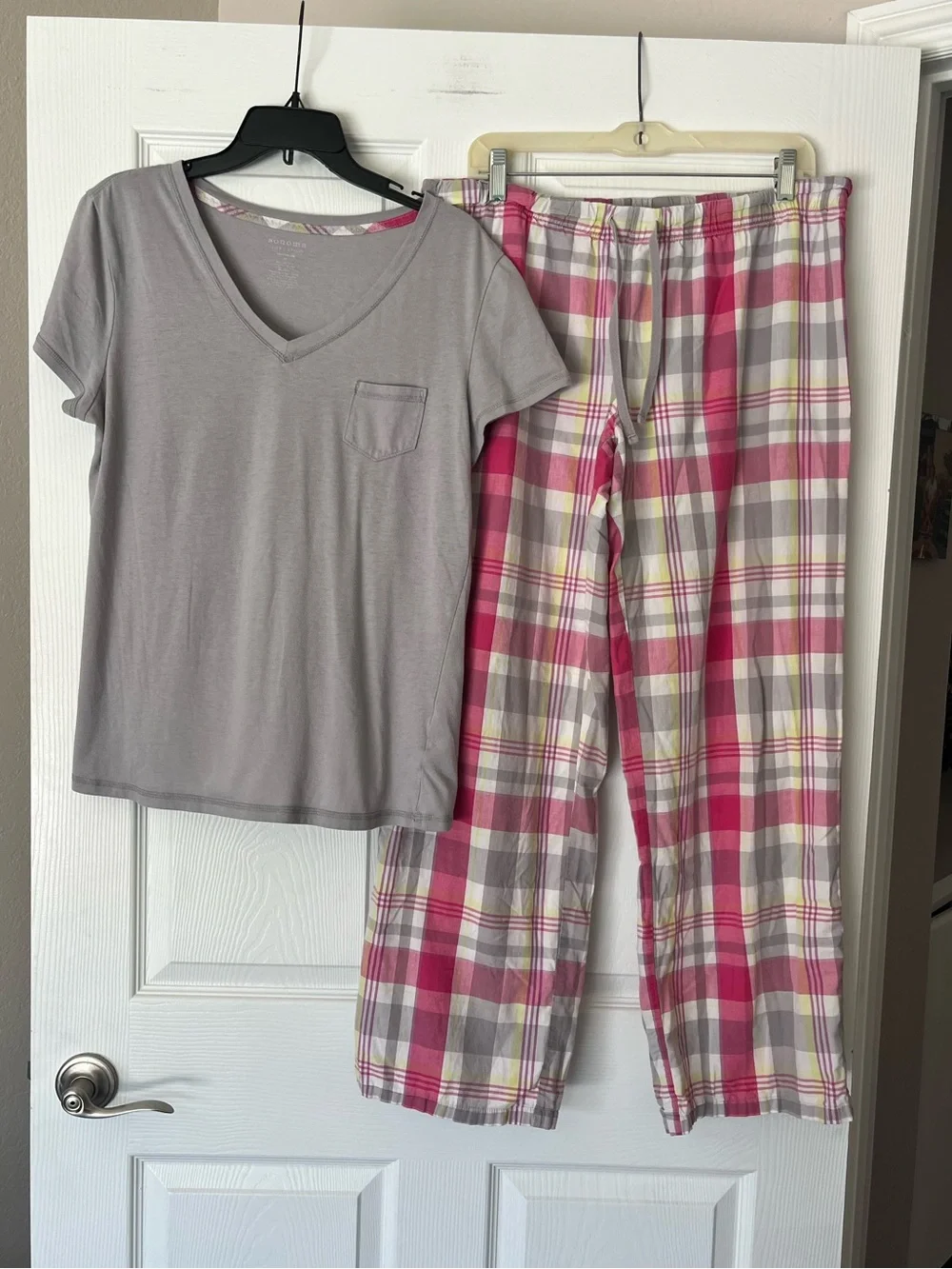 Sonoma Plaid Pajama Set