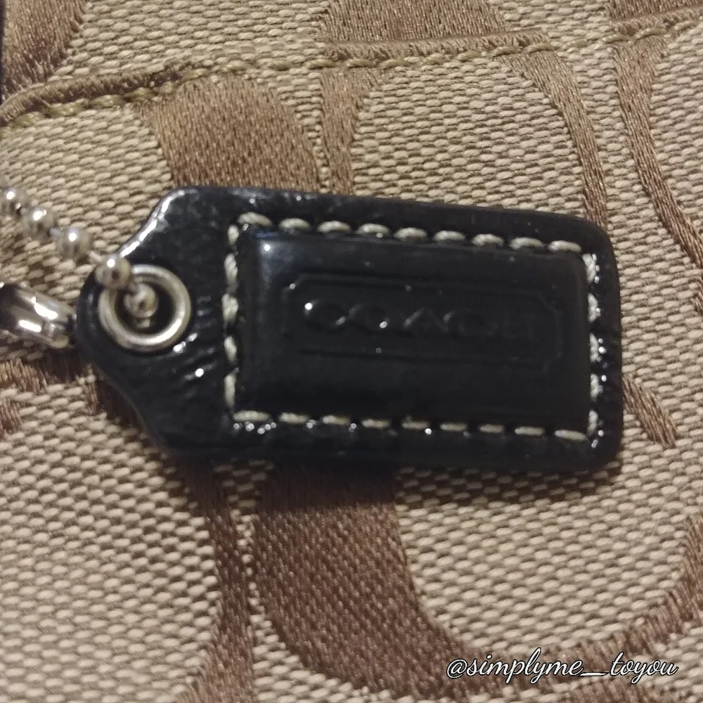 Coach signature jacquard