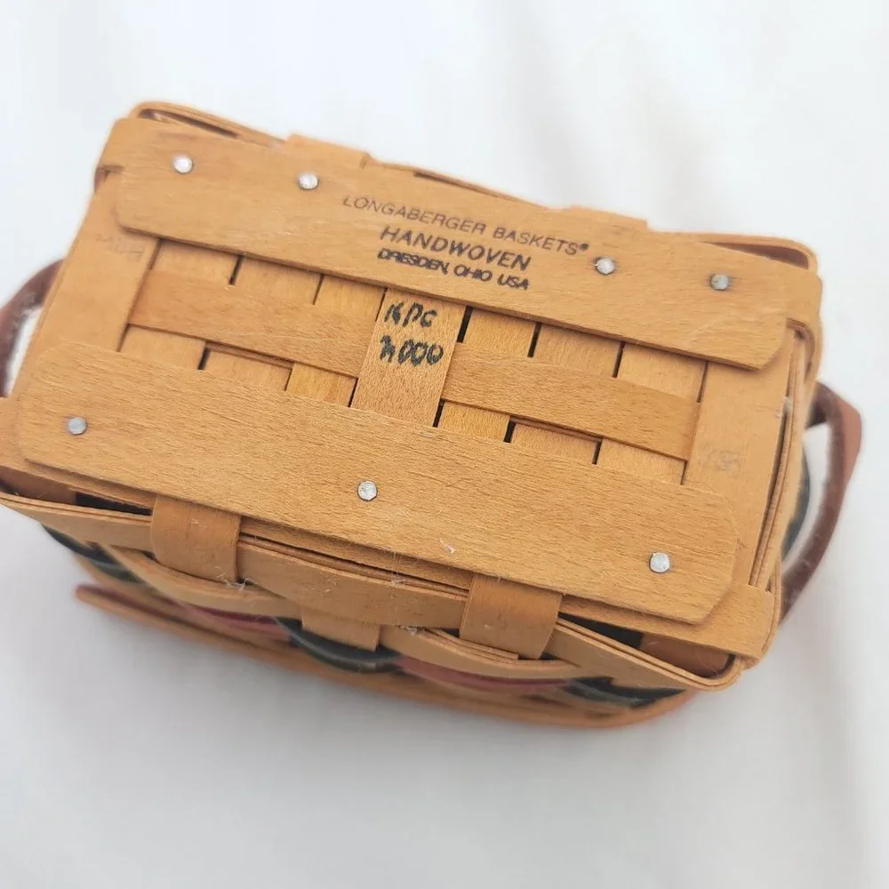 Longaberger multicolor 2000