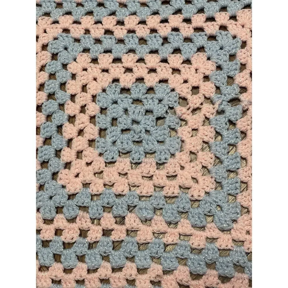 Handmade pink blue
