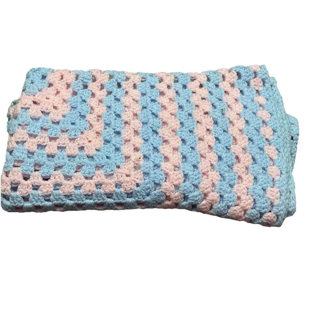 Handmade pink blue