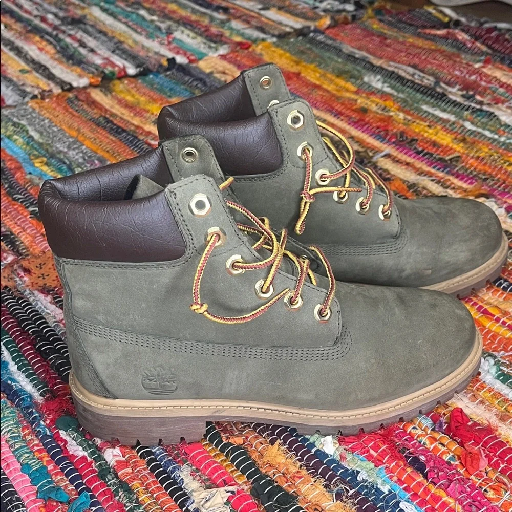 Timberland rugged leather