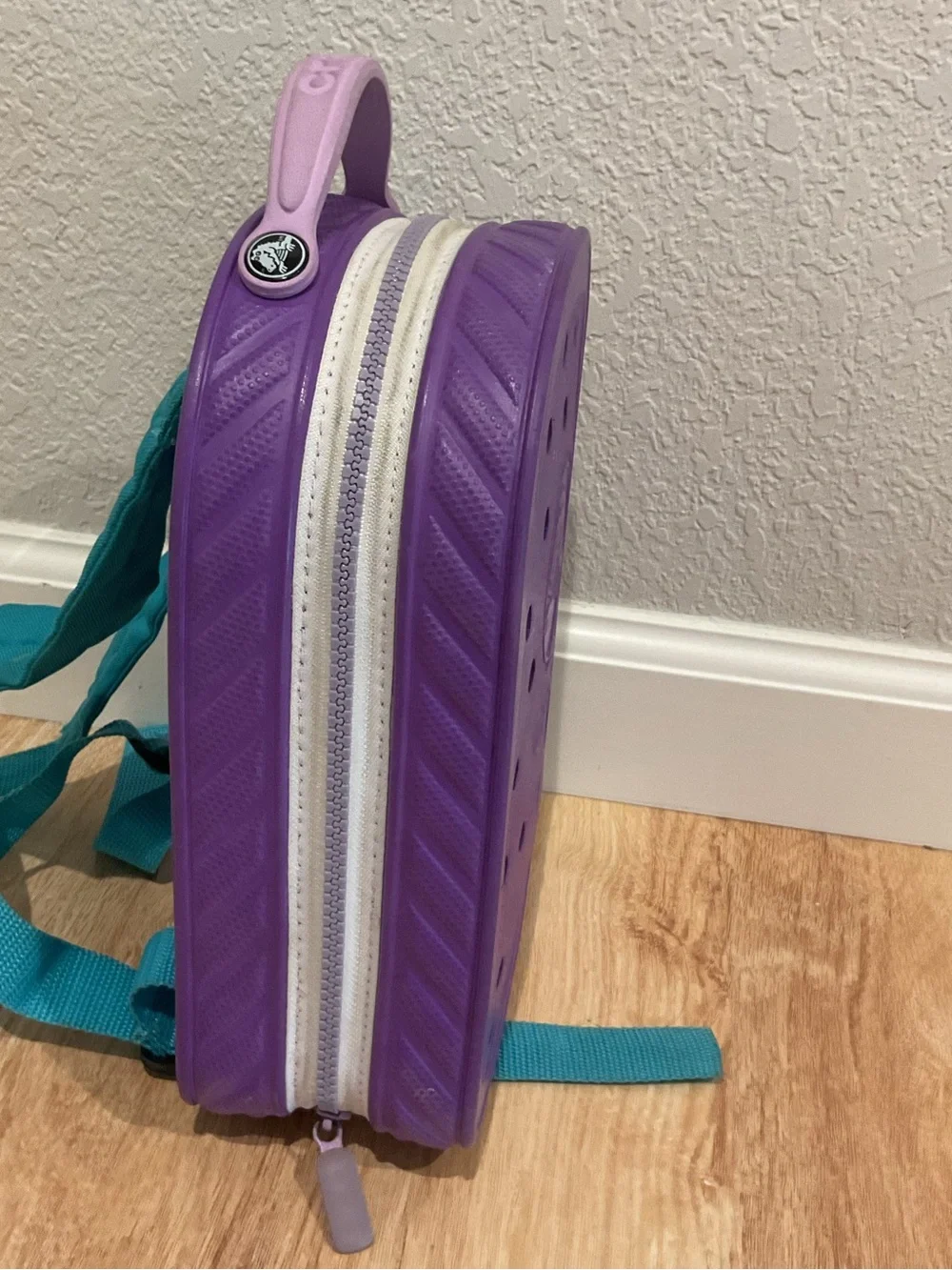 CROCS backpack purple