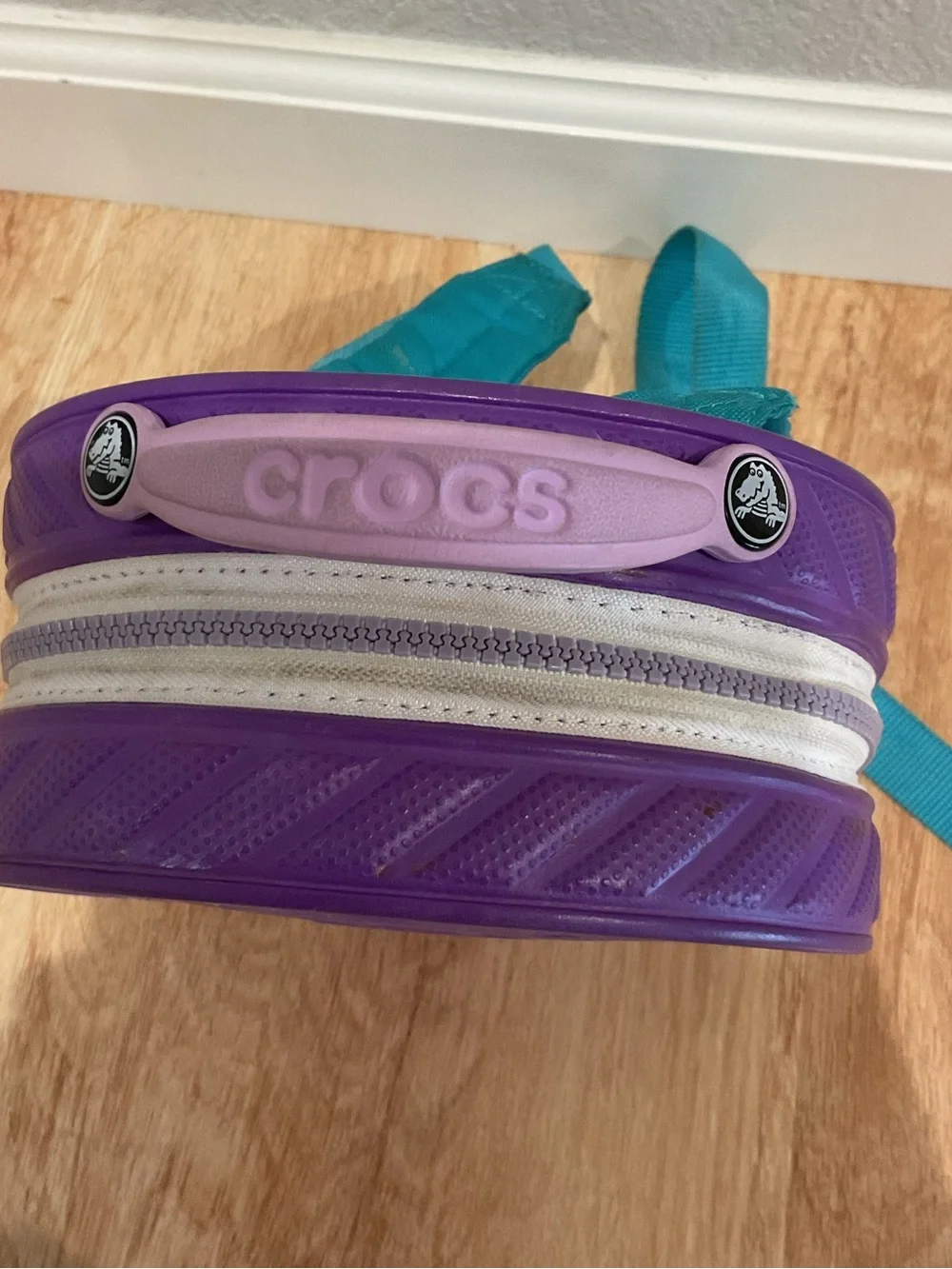 CROCS backpack purple