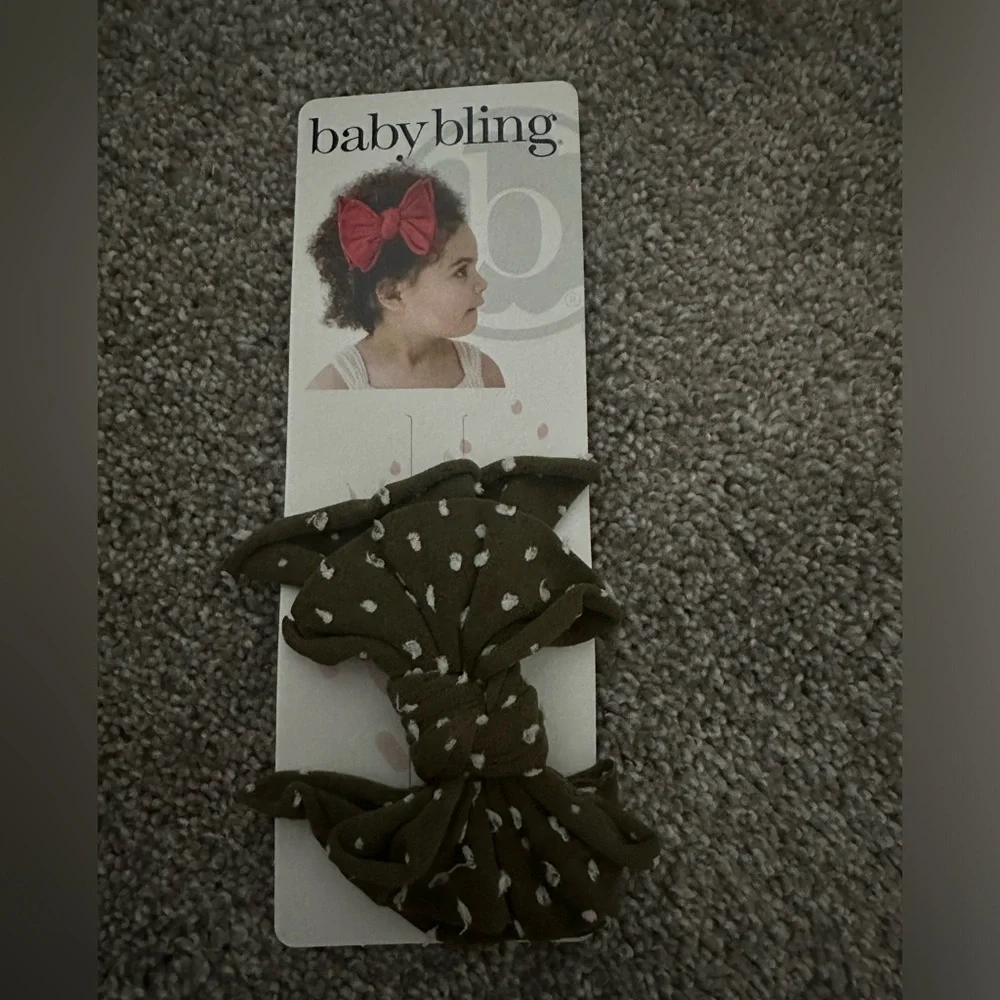 Baby Bling clip bow