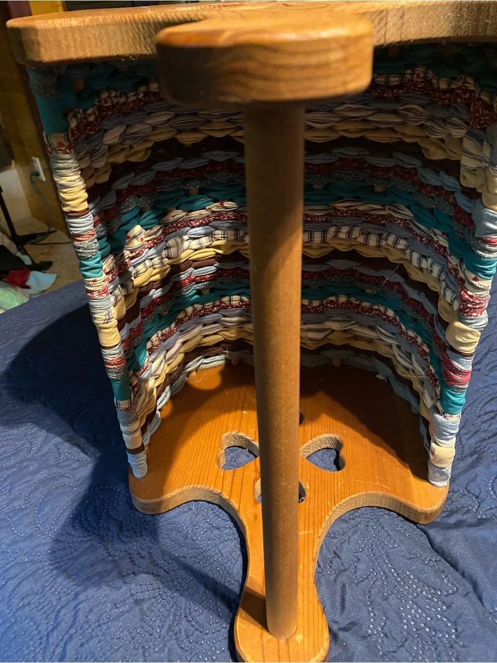 Vintage handmade wooden