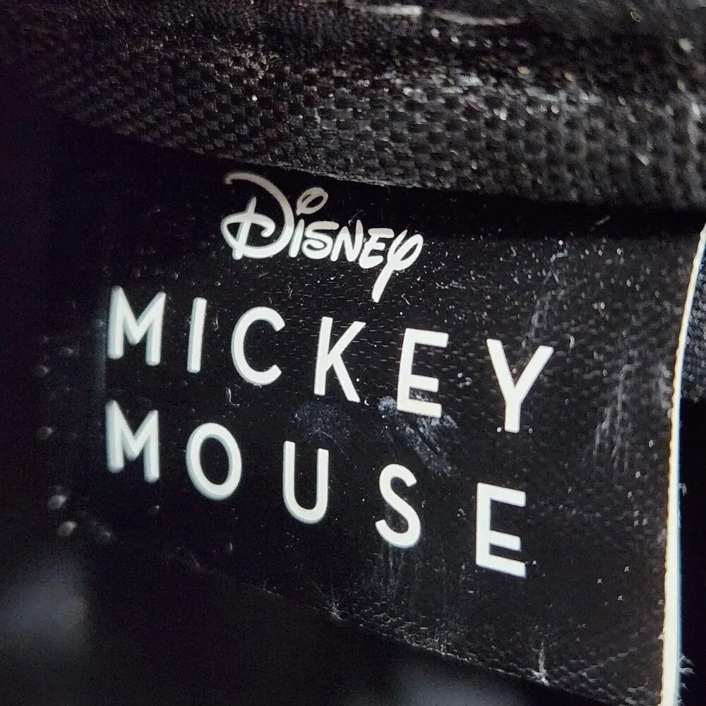 Mickey Mause Girls Kid Backpack Gray Metallic