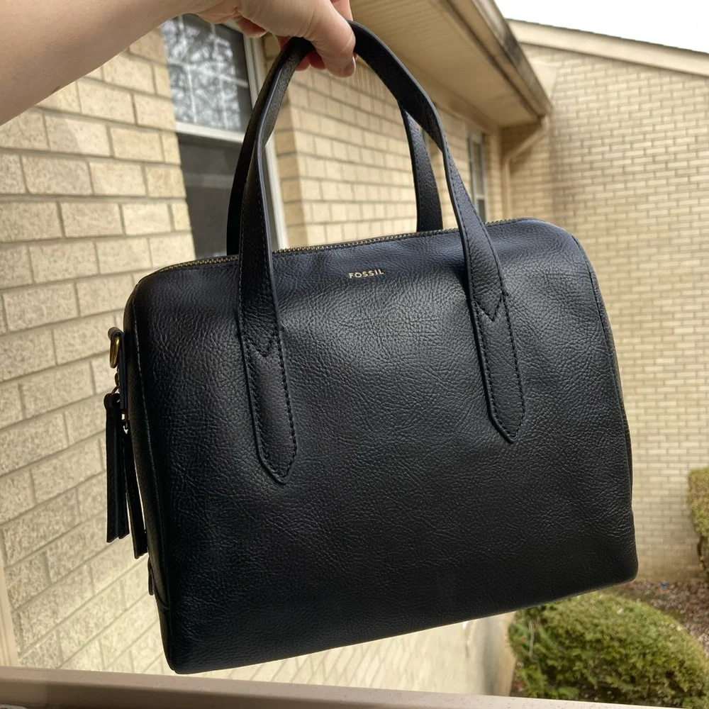 Fossil sydney satchel