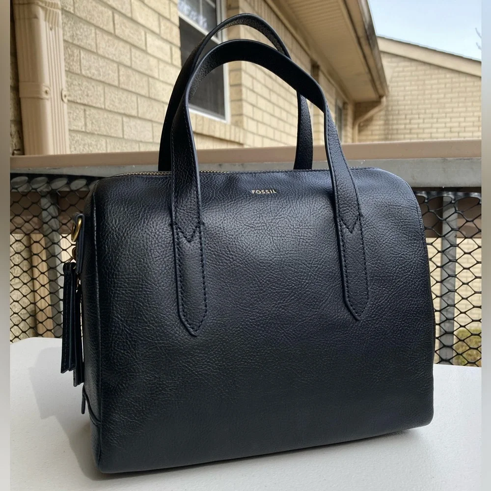 Fossil sydney satchel