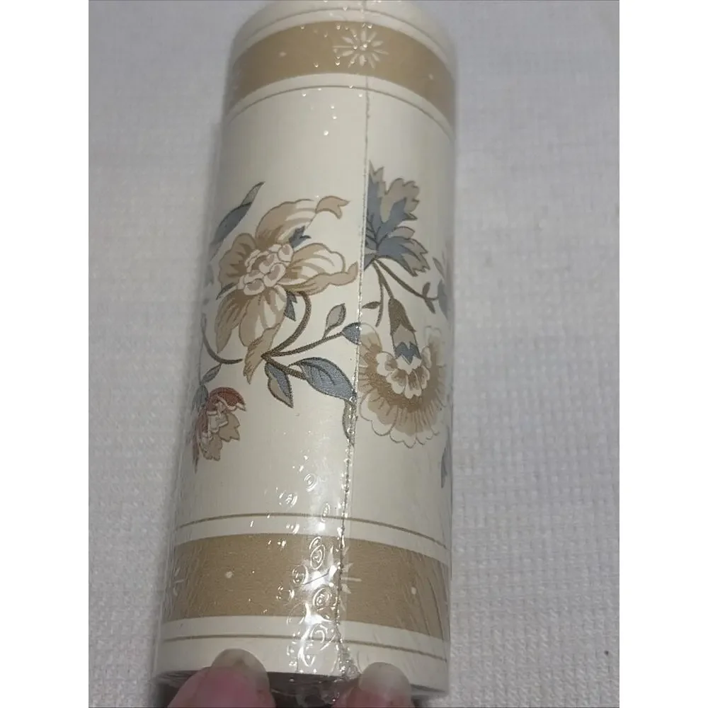 Vintage Target Floral Wallpaper Border AG2134 Run 14 Shabby Cottage 5 Yds NIP
