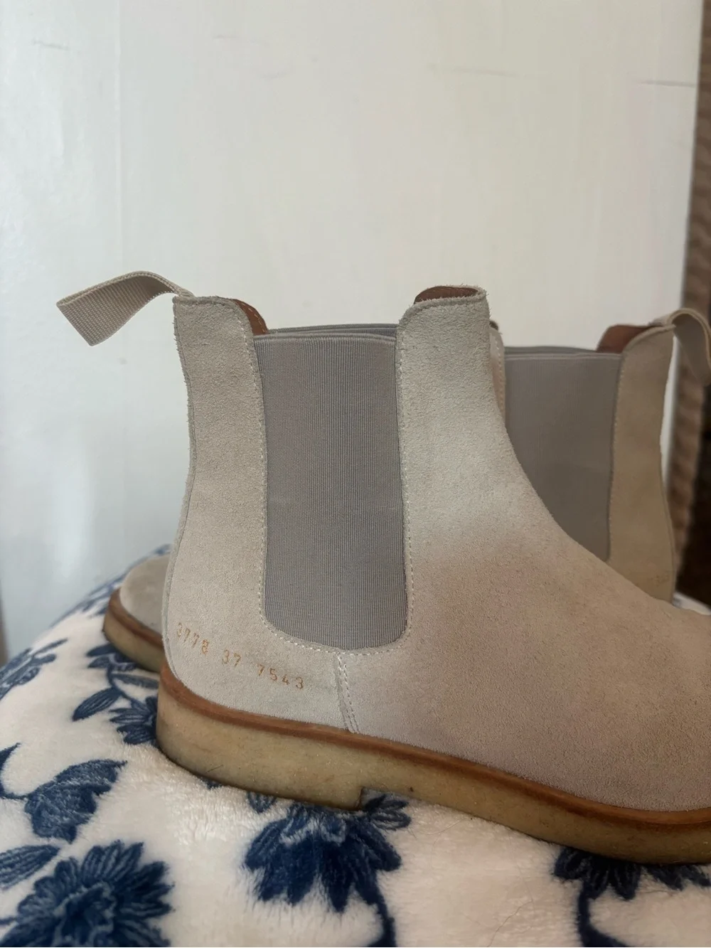 Common Projects suede chukka