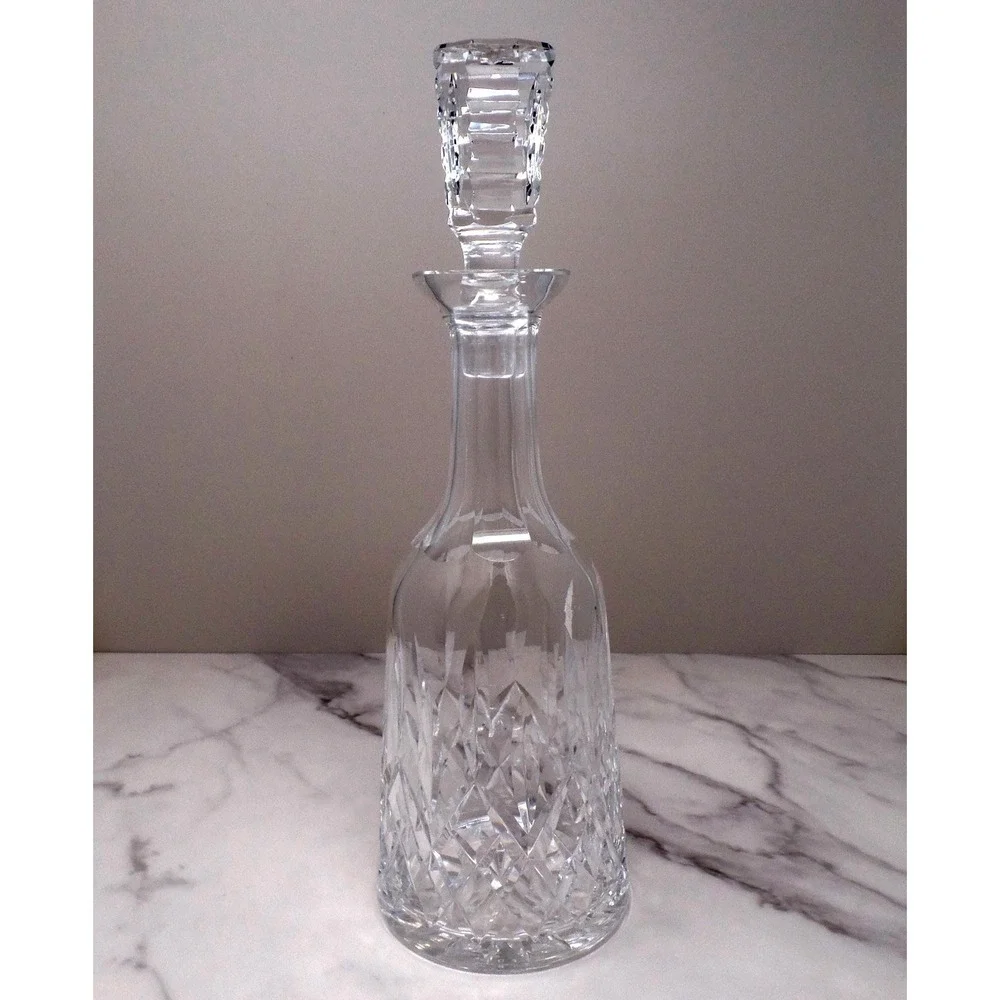 Vintage Waterford Crystal Lismore Decanter with Stopper