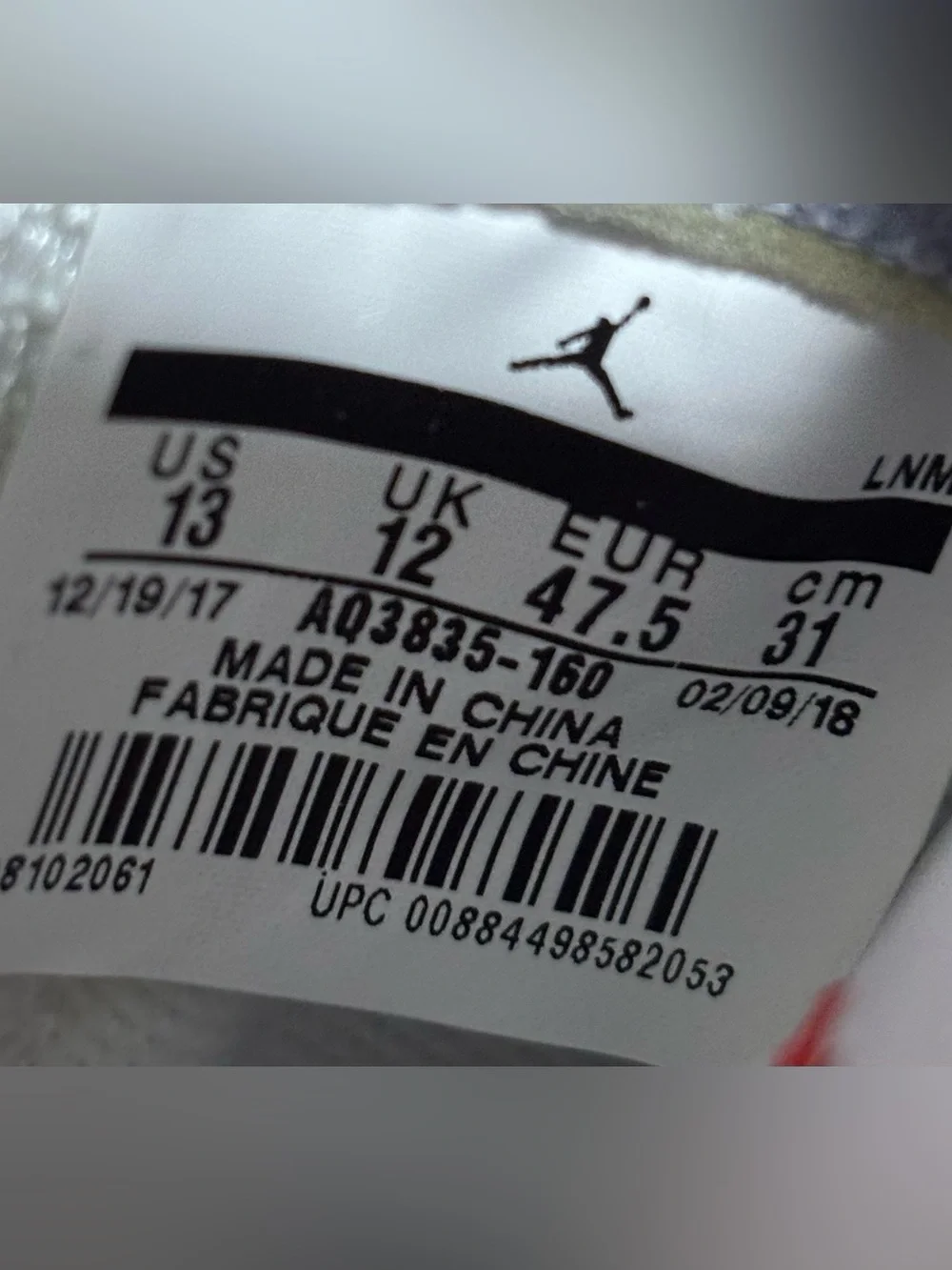 Jordan retro og