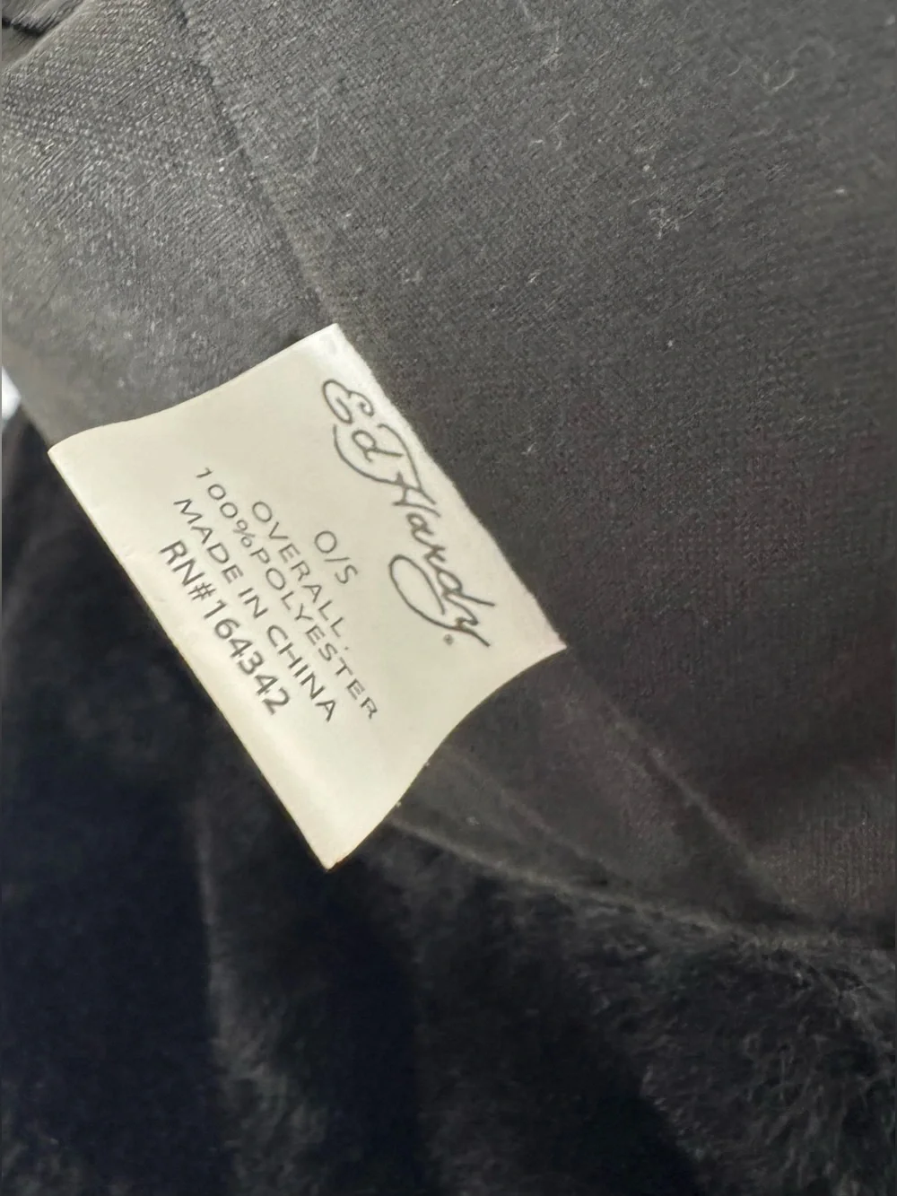 Ed Hardy plush faux