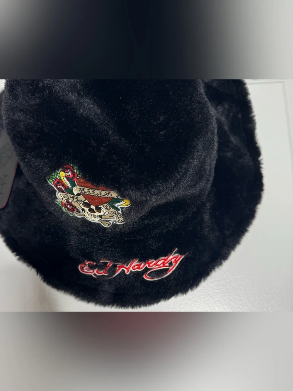 Ed Hardy plush faux