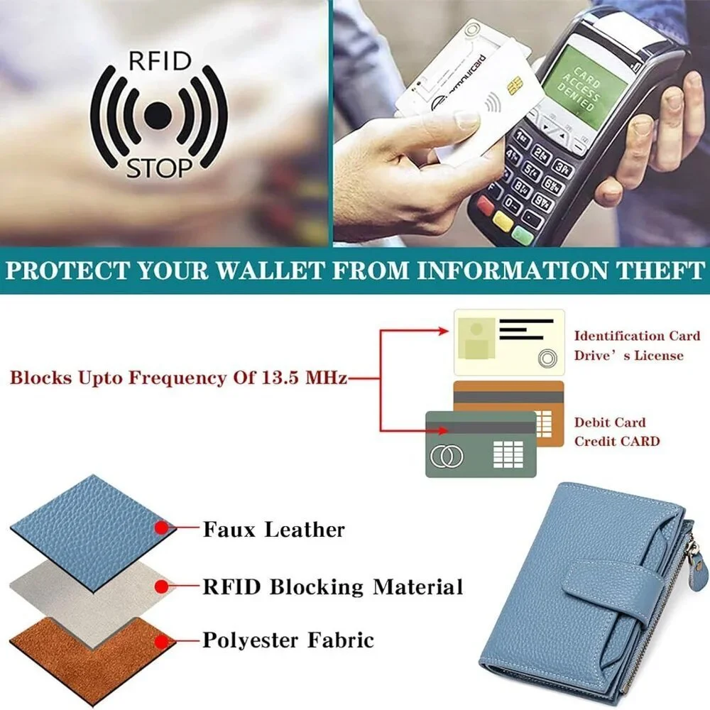 N/A leather rfid