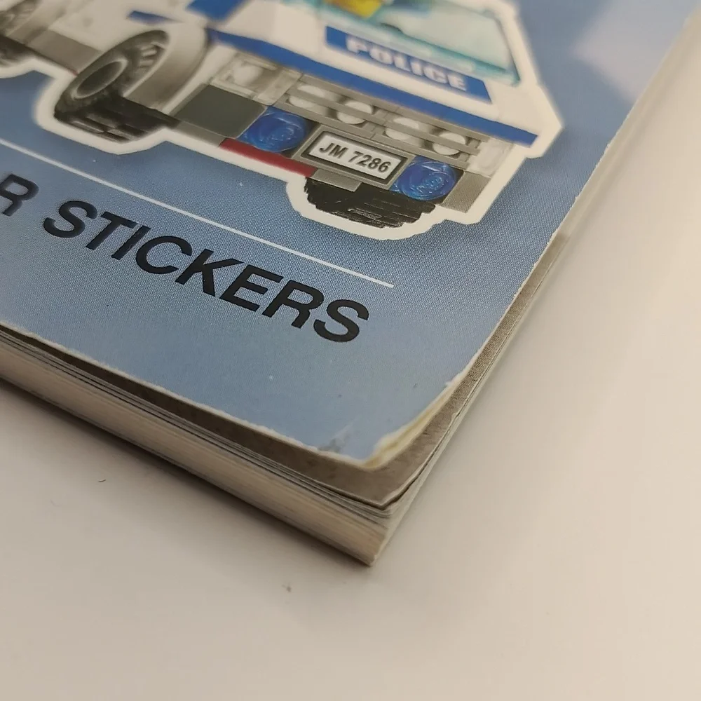 LEGO CITY Ultimate Sticker Collection 1000+ Reusable Stickers Activity Book 2011