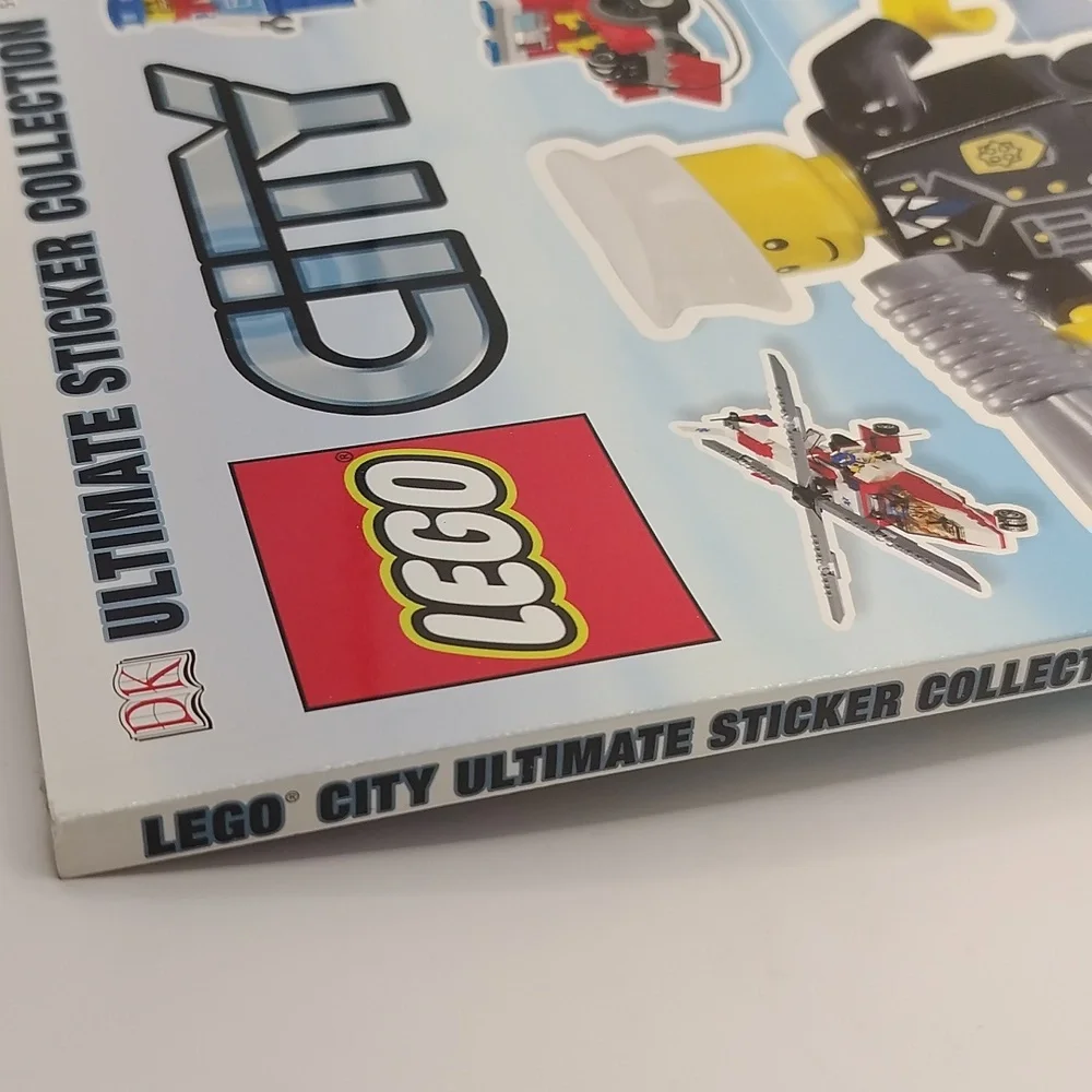LEGO CITY Ultimate Sticker Collection 1000+ Reusable Stickers Activity Book 2011
