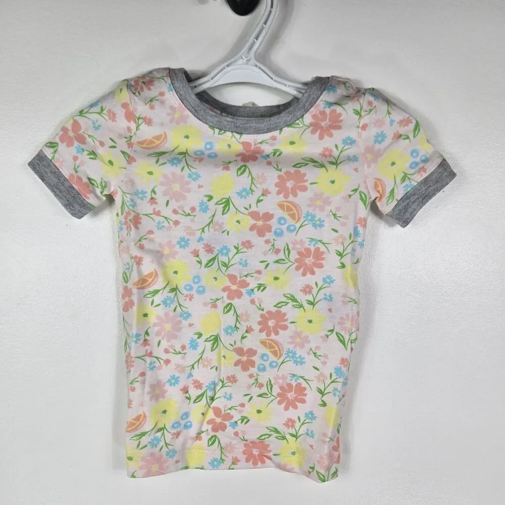 Macy's‎ Family PJs Baby Girl Size 18 Months Floral 2 Piece Pajamas NWT