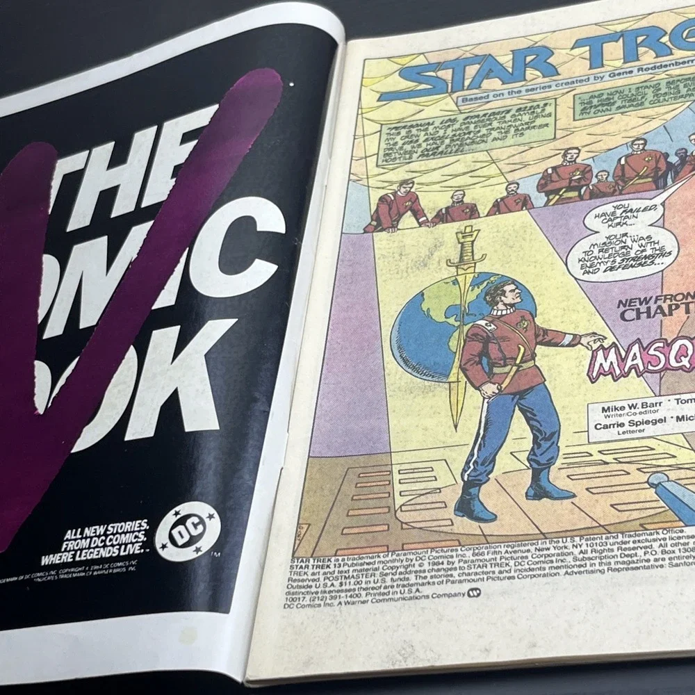 DC Comics star trek
