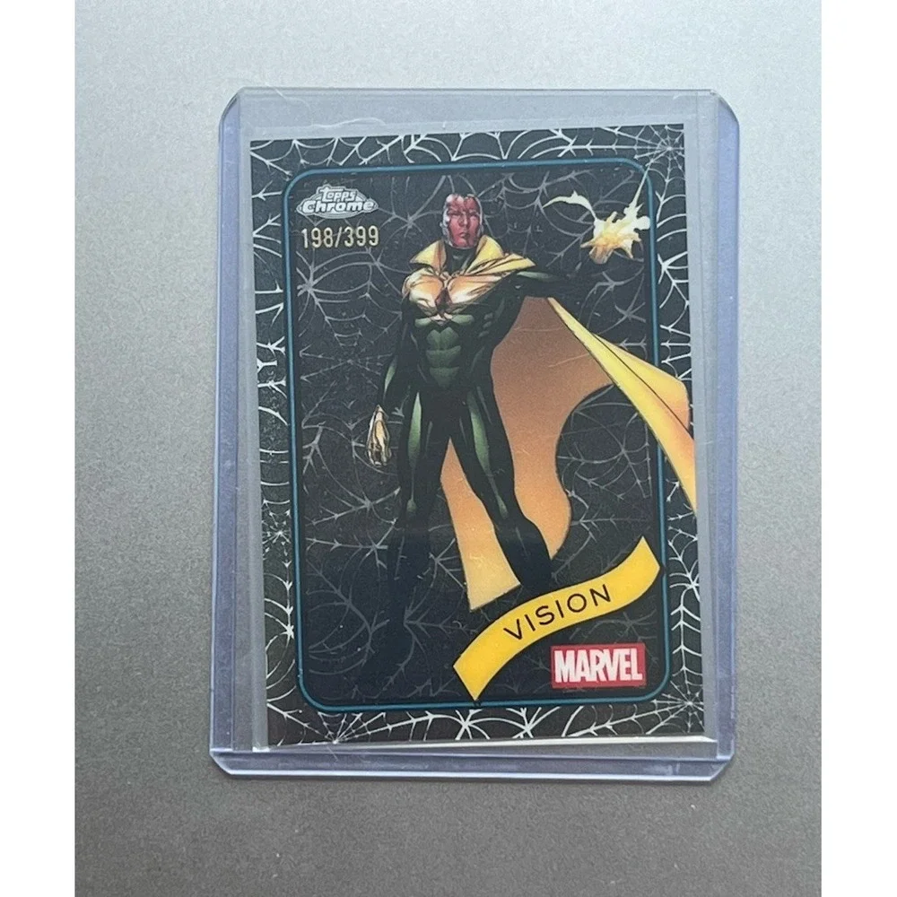 2025‎ Topps Chrome Marvel Vision #139 Web Heads Refractor /399