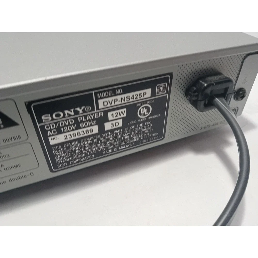 Sony dvp ns425p