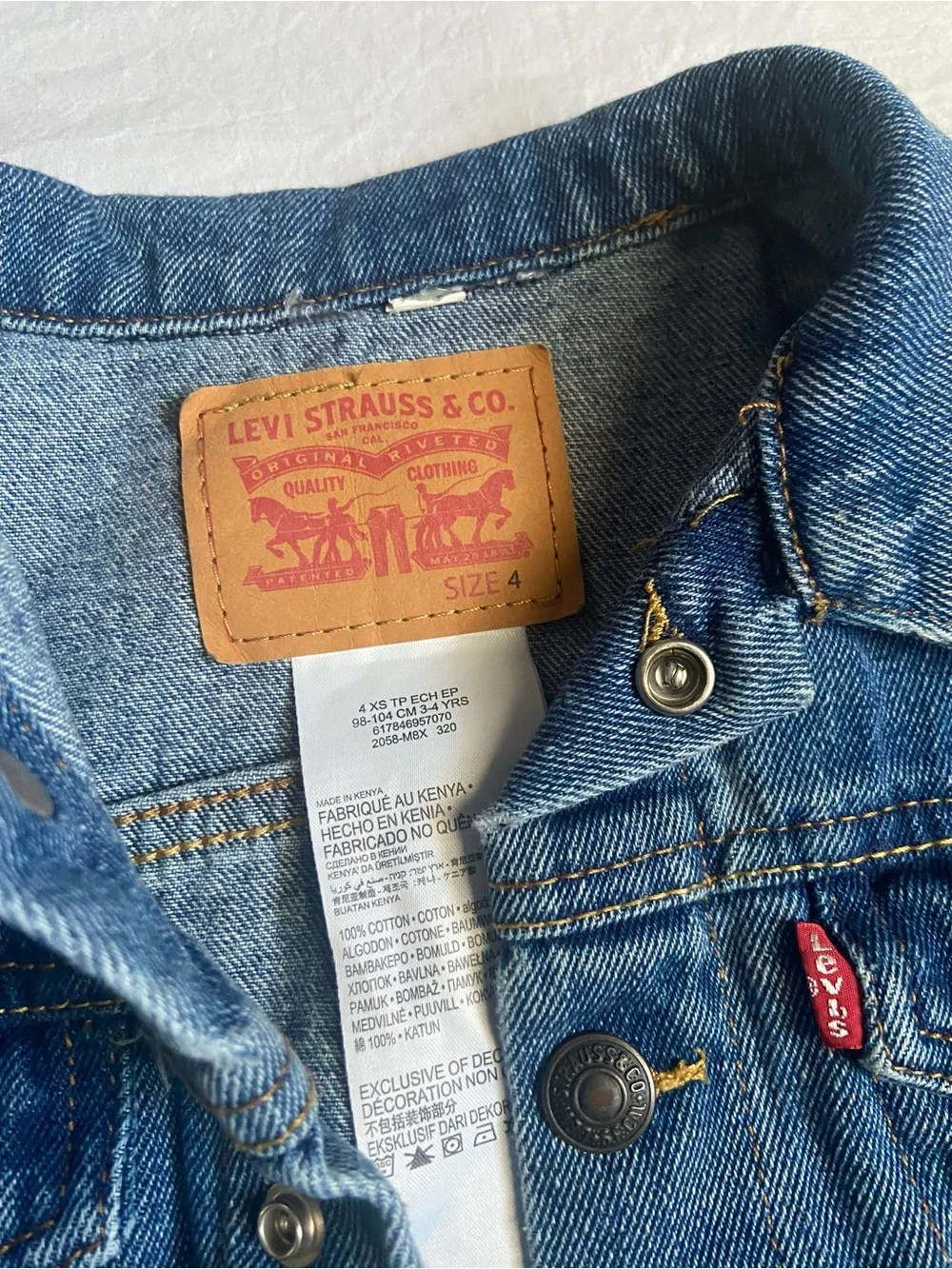 Levis cotton classic kids