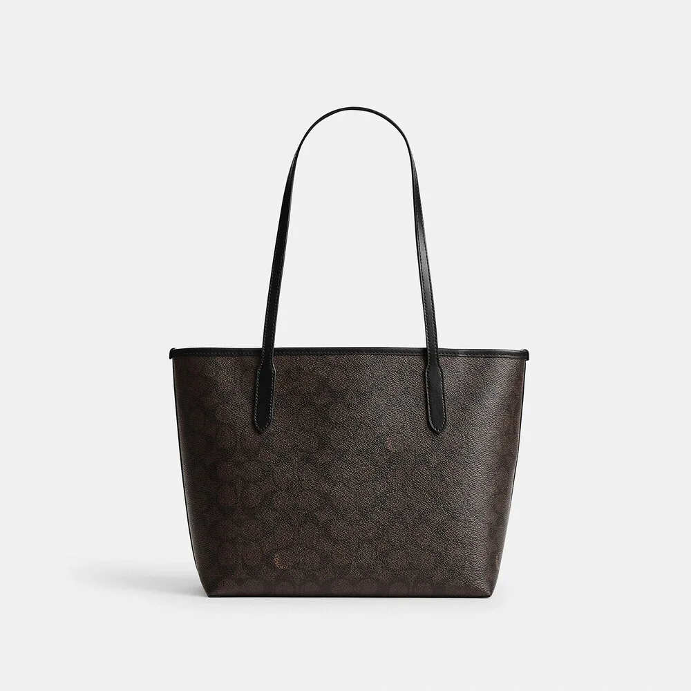 Coach signature coated