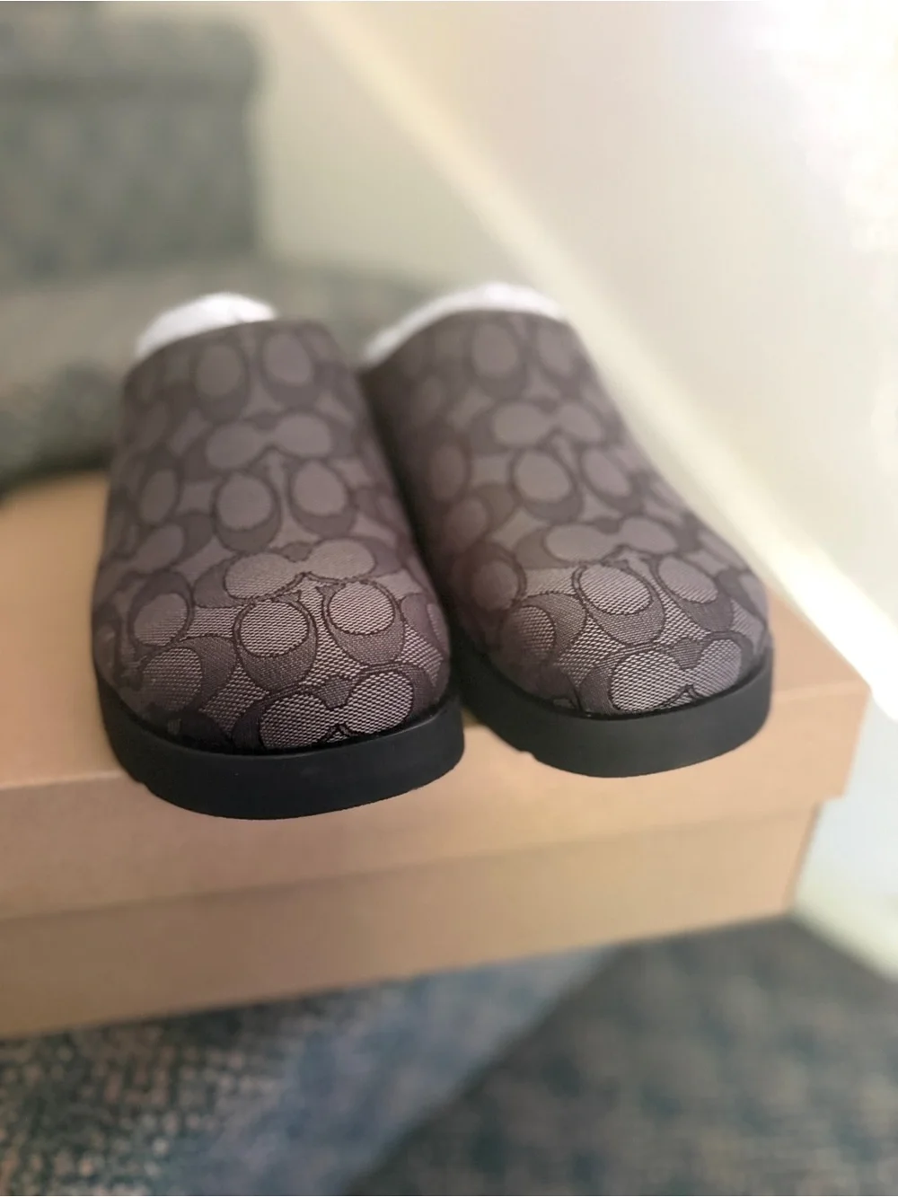 Coach slip clogs