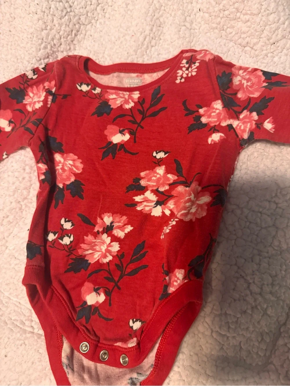 Old Navy red long