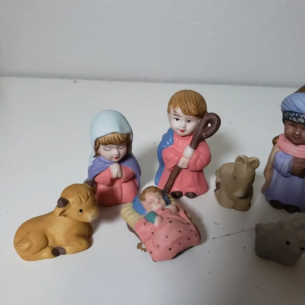 Vintage mini 9pc
