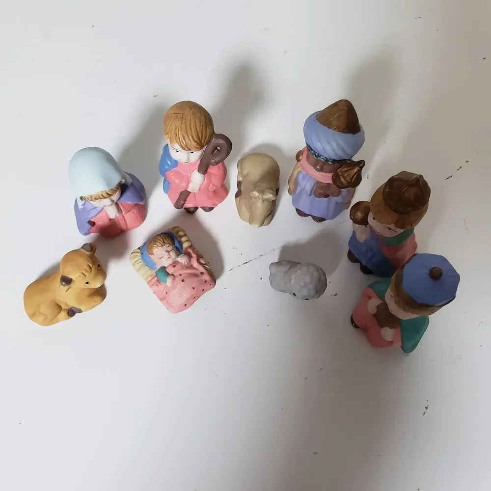 Vintage mini 9pc