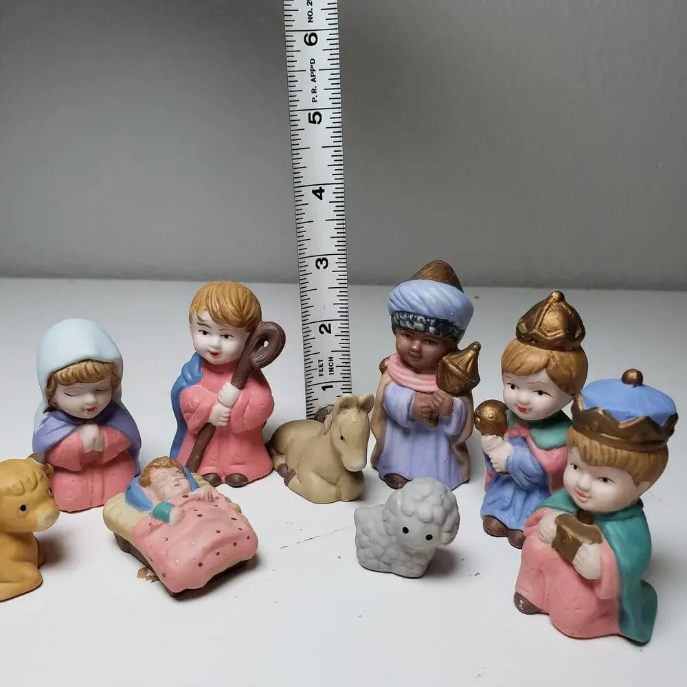 Vintage mini 9pc