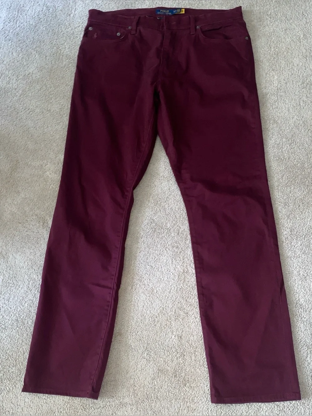 Polo Ralph Lauren Varick Slim Straight Fit Denim Jeans Pants Men’s 34x32